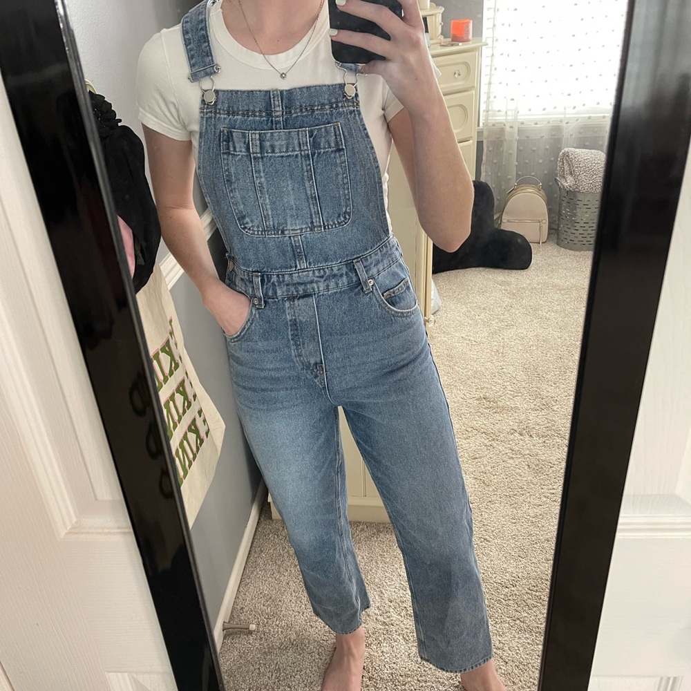 Denim Overalls